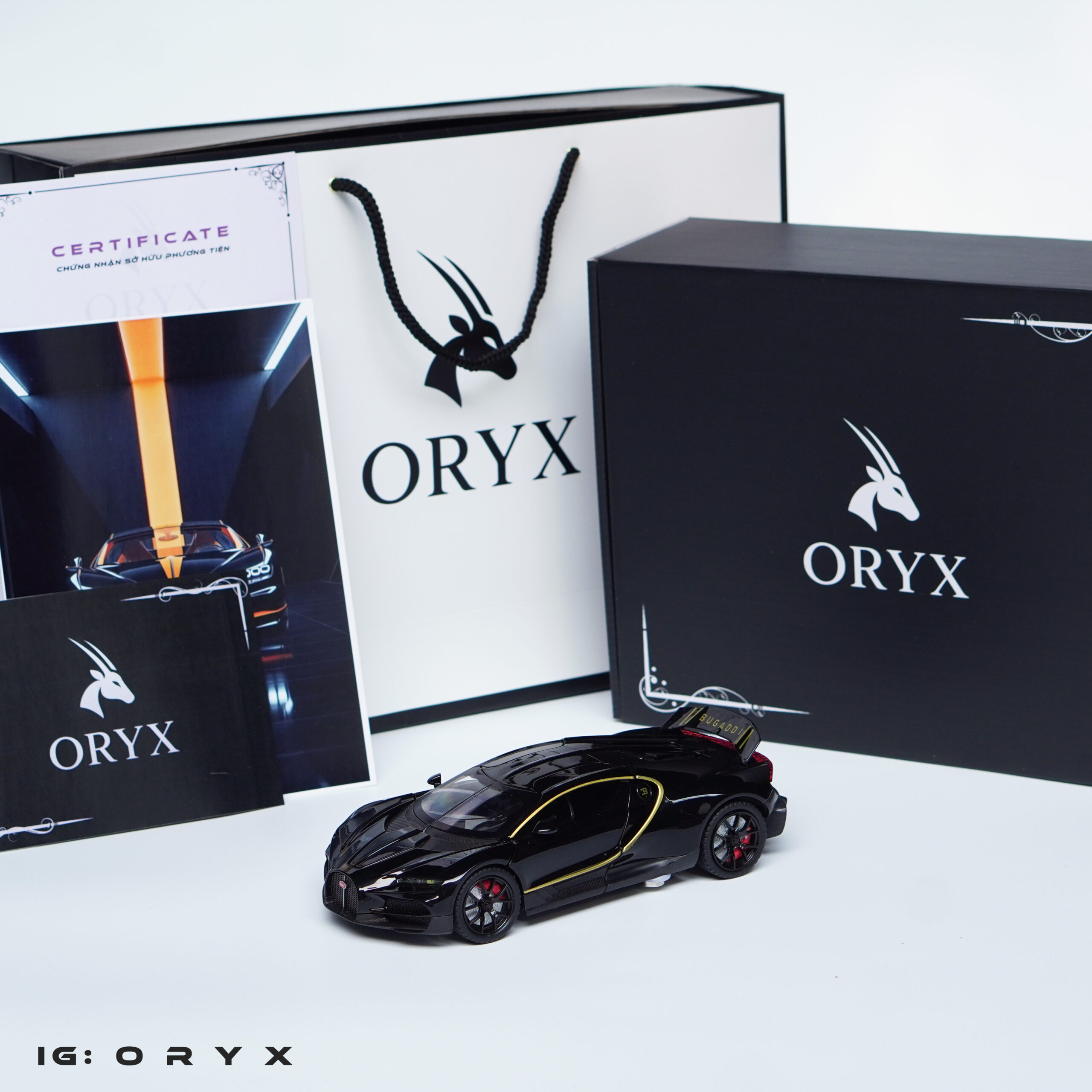 bugatti tourbillon đen bóng 2