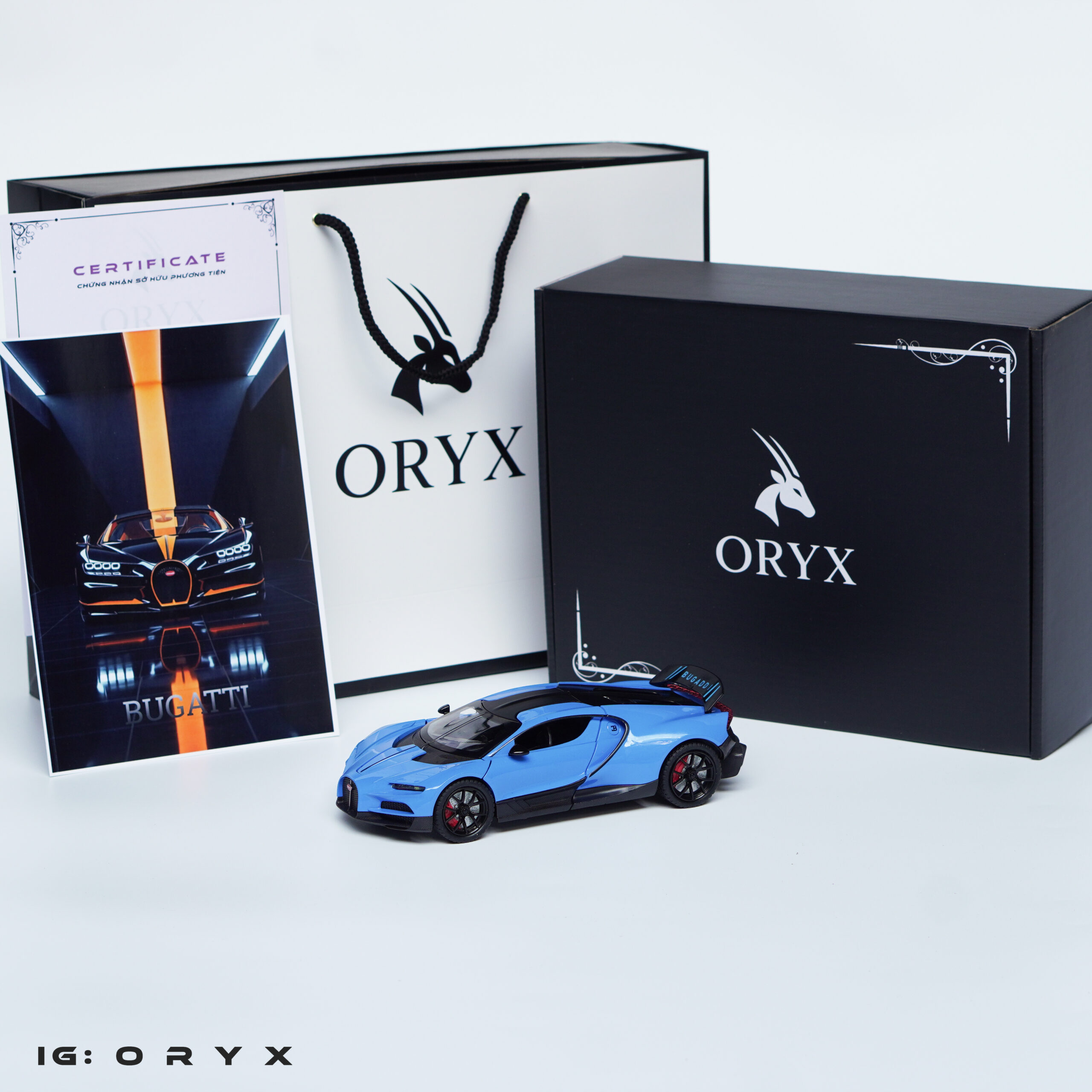 bugatti tourbillon xanh dương 2